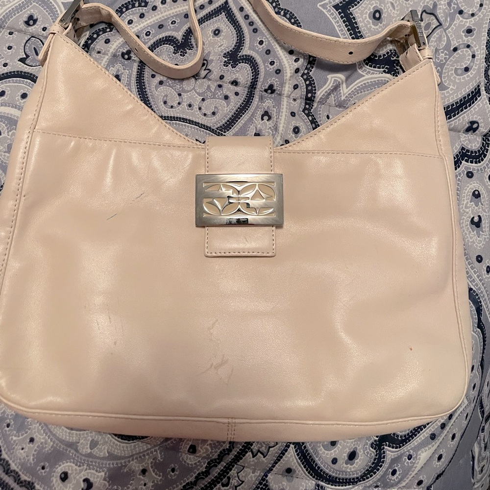 Fendi Vintage Beige Hobo Bag